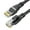 Black-3m, variant on Cat6 Networking Cable Shielded Internet Cable for Routers Laptops Computer TVs Box Up to 100Mbps for Home Offices Use