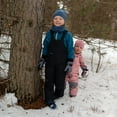 thumbnail image 5 of Jan & Jul Toddler Overall Pants Breathable Snow Bib Pants (Black, 3 Years), 5 of 7