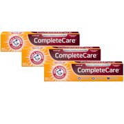 Angle View: 3 Pack Arm & Hammer Complete Care Toothpaste Fresh Mint 6oz Each