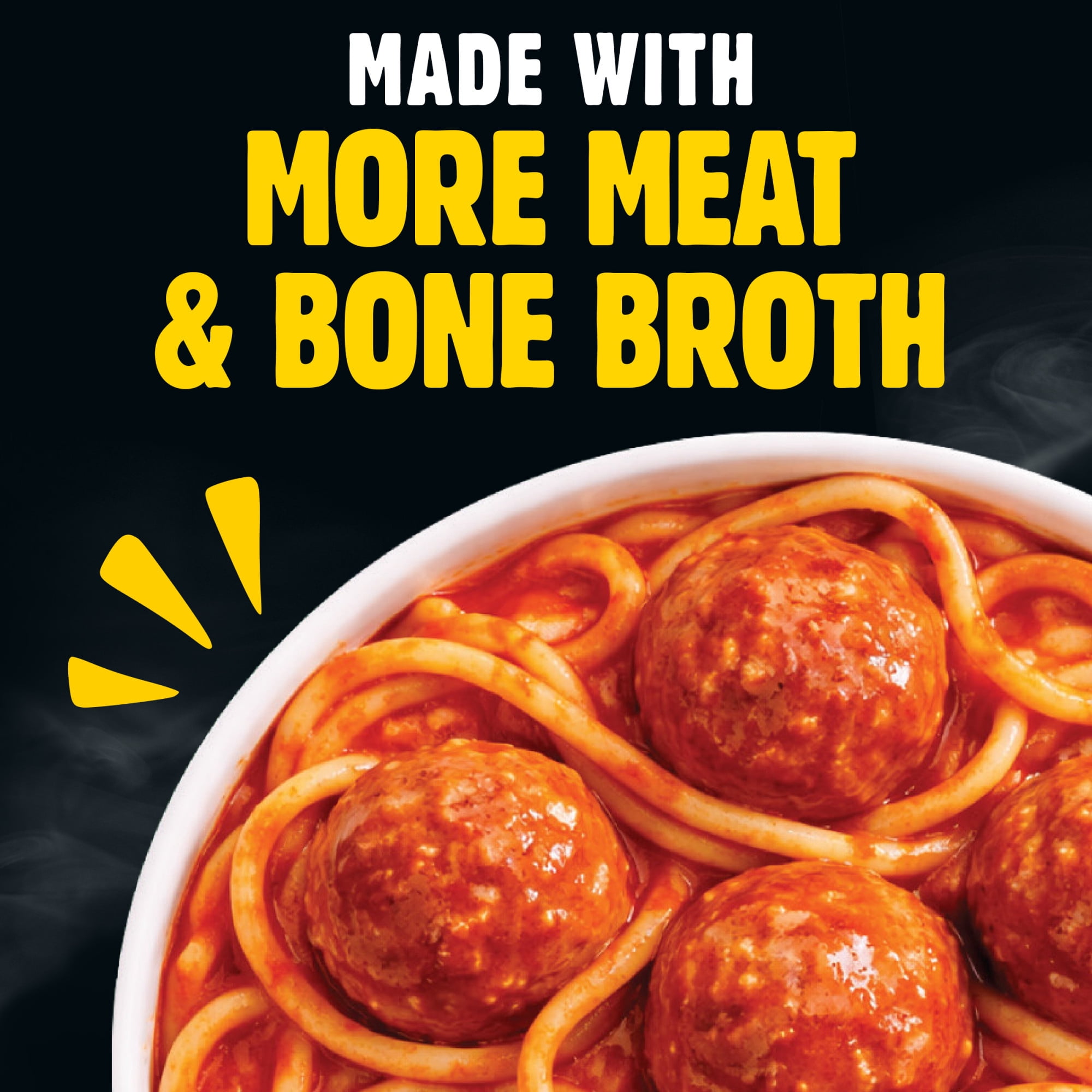 (6 pack) Chef Boyardee Protein Spaghetti & Meatballs, 14.5 oz Can