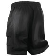 thumbnail image 6 of KPOPLK Women's Lightweight Hiking Cargo Shorts Quick Dry Athletic Shorts Camping Travel Golf Zipper Pockets Water Resistant Size XXXL,Black, 6 of 8