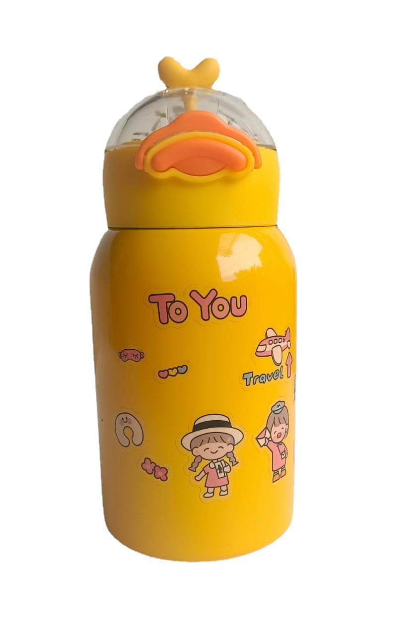 Baby Learning Cup, Sport Cup, Water Bottle With Portable Handle, Vacuum  Insulated 18/8 Stainless Steel Thermo Mug For Outdoor, Work, Halloween Gift  - Temu