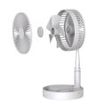 thumbnail image 6 of Rechargeable USB Table Fan 7200mAh Portable Mini Stand Fan Cooling Small Foldable Fan for Desk Home Office Bedroom, 6 of 9