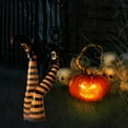 thumbnail image 6 of Halloween Witch Legs Halloween Decoration Reusable Striped Prosthetic Legs Garden Ornaments for Indoor or Outdoor, 6 of 6