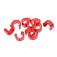 thumbnail image 3 of Clips en C de guía de manguera de carcasa de hebilla de de aluminio piezas , rojo DYNWAVEMX Bike C Clips Cabe Hebillas, 3 of 5