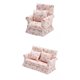 thumbnail image 1 of 2/set 1/12 Miniatura de Madera Mini Sofá Tapizado Y Muebles de Cojín de Estar Vida Escena Regalo Juego de Simución D CUTICAT Sofá de casa de muñecas, 1 of 8