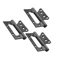 thumbnail image 3 of Greenadscape 3Pcs Durable Silent Anti Rust Closet Door Hinges with Screws 1.6*1in, 3 of 8