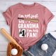thumbnail image 1 of beisbol abuela camiseta camiseta Rose Gold XXL FLhrweasw Para estrenar, 1 of 1