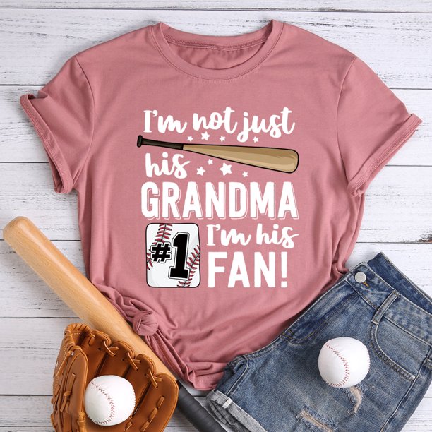 beisbol abuela camiseta camiseta Rose Gold XXL FLhrweasw Para estrenar