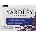 thumbnail image 2 of 2 Pack, Yardley London Naturally Moisturizing Bath Bars, English Lavender, 4.25 Oz Bars, 2 of 3
