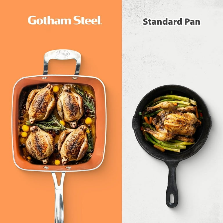 Gotham Steel Nonstick Deep Fry Pan 9.5 Gotham Steel Nonstick Deep Fry Pan 9.5