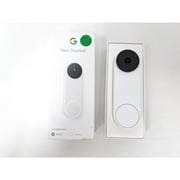 Google Nest 2nd Gen GA02767-US Wired Video Doorbell Security Camera - Snow