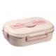 thumbnail image 2 of Caja Bento de Conejo de Acero Inoxidable para Almuerzo (Fiambrera de 4 Rejillas), 2 of 7