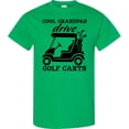 thumbnail image 3 of Inktastic Cool Grandpas Drive Golf Carts T-Shirt, 3 of 5