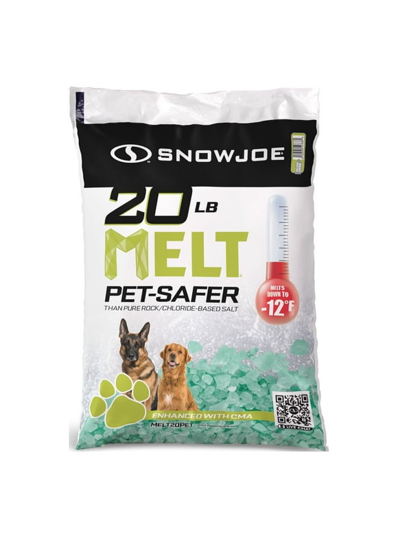 Snow Joe 20lb Pet-Safer Blend Premium Ice Melt