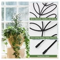 thumbnail image 4 of Enrejado de plantas ANGGREK de Metal pequeño Innovador y Duradero 4 Piezas, 4 of 7