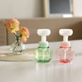 thumbnail image 7 of 2 Pieces 300ML Flower Shape Foam Bottle Dispenser Flower Shaped Foaming Container Flower Shape Pump Bottle Travel Liquid Soap Dispenser for Travel (Pink), 7 of 7