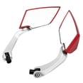 thumbnail image 4 of Espejos laterales para motocicleta, 2 piezas, espejo retrovisor modificado para motocicleta, espejo retrovisor para motocicleta, artesanía excepcional, 4 of 9