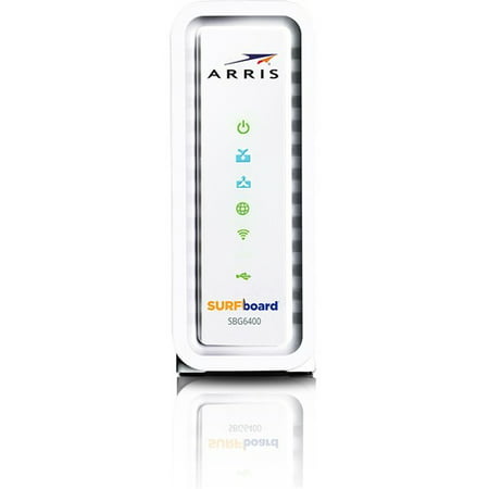 ARRIS SURFboard SBG6400 DOCSIS 3.0 Cable Modem/ N300 Wi-Fi (Best Settings For Arris Router)