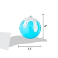 thumbnail image 5 of 4-Count Blue Candy Ball Shatterproof Christmas Ornaments, 4", by Holiday Time, 5 of 5