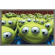 Disney Pixar Toy Story - Aliens Wall Poster, 22.375" x 34", Framed