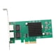 thumbnail image 4 of Tarjeta de red Gigabit Pci-e,Reemplazo de componentes de computadora de 10/100/1000Mbps,Tarjeta de red Ethernet de dos puertos para escritorio de, 4 of 8
