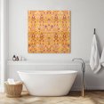 thumbnail image 3 of Orange Yellow Boho Wall Art Painting on Canvas, Vintage Shabby Abstract Geometric Art Canvas Art Home Prints Wall Art Framed Modern Artwork for Living Room Bedroom Wall Decor 12x12in, 3 of 9