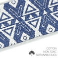 thumbnail image 5 of SussexHome Hairband Design 9" X 28" Stair Treads - 70 % Cotton Anti-Slip Carpet Strips for Indoor Stairs-Easy to Install Stair Treads with Double Adhesive Tape-Safe, Extra-Grip, 7-Pack-Navy, 5 of 9