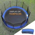 thumbnail image 2 of Tapis de Protection pour Trampoline Coussin de Sécurité Rond Couverture de Protection à Ressort Résistant à l'Eau TAO, 2 of 5