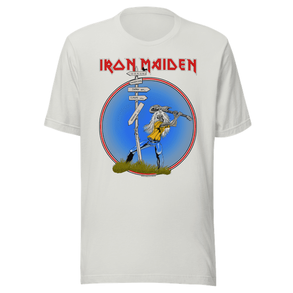 Iron Maiden Reading 1982 Vintage Tour T-Shirt