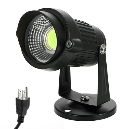 

LED Landscape Up Down Light 5W White LED Decorative Lamp with Plug for Indoor Outdoor Yard Step Wall Lighting （NO )
