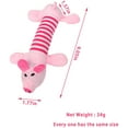 thumbnail image 6 of Yirtree Pet Puppy Chew Squeaker Squeaky Plush Sound Pig Elephant Duck for Dog Sound Toys-Pack of 3, 6 of 7