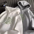 thumbnail image 5 of Nueva sudadera con capucha con estampado de patrón de bambú para hombre, sudaderas informales japonesas de otoño, sudaderas con capucha para mujer, sudadera con capucha de polar vintage Y2K, 5 of 5