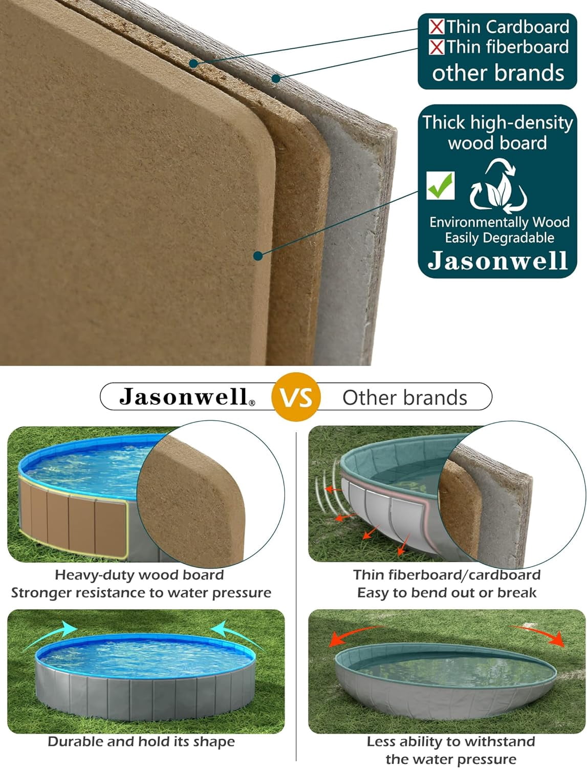 Foldable Dog Pet Bath Pool Collapsible Dog Pet Pool Bathing Tub Kiddie Pool Doggie Wading Pool for Puppy Small Medium Large Dogs Cats and Kids 63" Grey