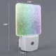 thumbnail image 2 of Fotbe Beautiful Glitter Luz Nocturna LED, Luz de Noche con Sensor de Luz Natural de Anochecer a Amanecer, Se Enchufa a la Pared, Blanco Cálido 0.5W-US, 2 of 7