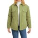 thumbnail image 1 of Chaqueta Para Mujer BotóN Up Puffer Invierno CáLido Color SóLido Abrigo Con Mangas Desmontables XBTCLXEBCO Verde;S, 1 of 6