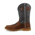 thumbnail image 2 of TWISTED X Adult Male 12in UltraLite X Brown/Dark Electric Blue Work Boots, Size: 12, Width: D, 2 of 6