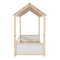 thumbnail image 4 of Powell Allyson Kid's Playhouse Bed with Adjustable Canopy, Twin, White, 4 of 15