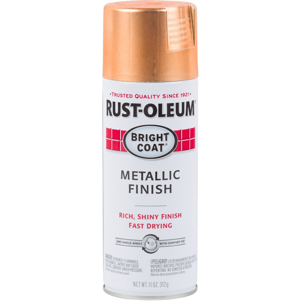 RustOleum Stops Rust, Metallic Copper Spray Paints