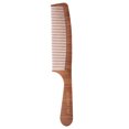 thumbnail image 4 of Peine de madera natural para masaje de cabeza de cuero cabelludo, cepillo estático antienredos para peinado Ndcxsfigh Cuidado Belleza, 4 of 9