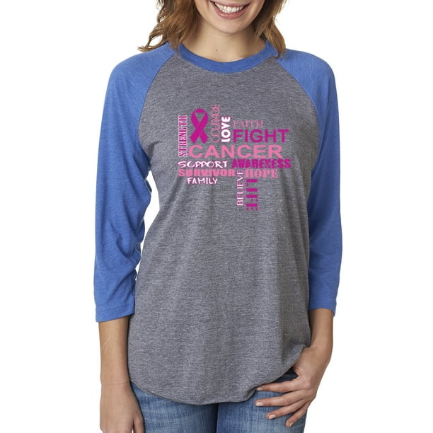 Custom Apparel R Us - Breast Cancer Shirts for Women Long ...
