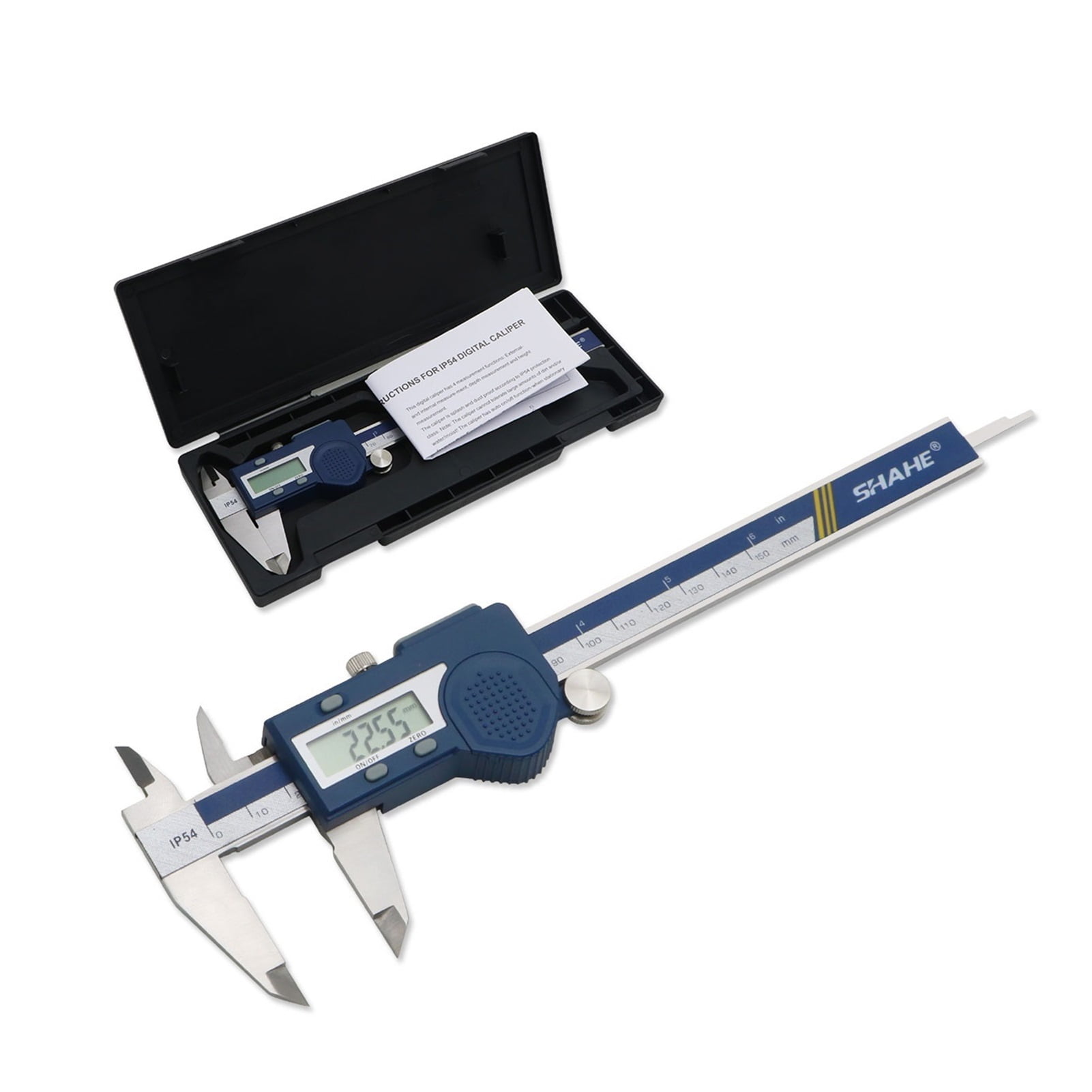 Electronic Vernier Caliper 150 Mm Digital Vernier Calipers Micrometer Steel Vernier Caliper 150 Mm ,Easy to Operate