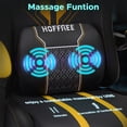 thumbnail image 5 of Hoffree Gaming Chair with Bluetooth Speakers Big and Tall Gamer Chair with Footrest and Massage Game Chair with Lumbar Support and 360-Swivel Seat and Headrest for Adults, 400lbs, 5 of 9