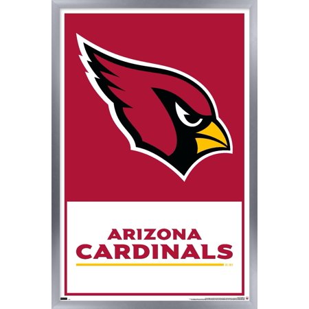 NFL Arizona Cardinals – Logo 21 Wall Poster 14.725 x 22.375 Framed