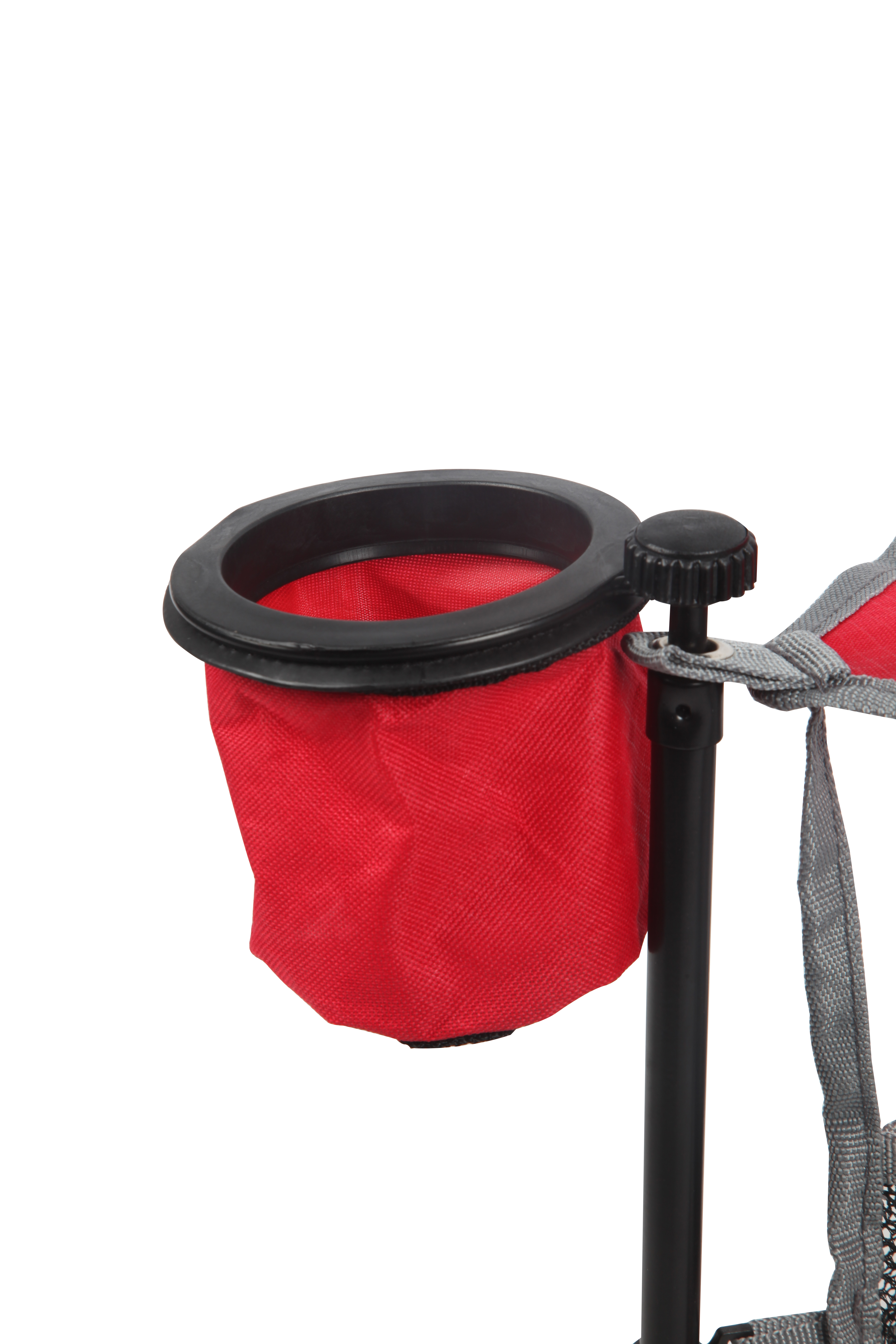 Mesa de campamento de 3 repisas Ozark Trail, roja, 14"L x 14"W x 18"H 7