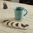 thumbnail image 4 of VHC Brands Sawyer Mill Charcoal Table Décor, Coaster Set, Poultry, 4 of 6