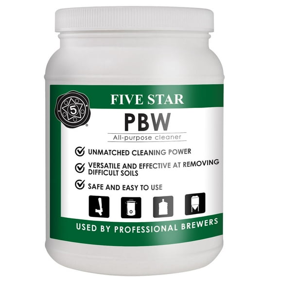 Five Star - PBW Cleanser - 4lb Alkaline Cleaner