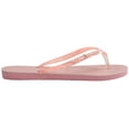 thumbnail image 3 of Havaianas Women's Slim Glitter Flourish Flip Flop Sandals, Purple, Size 7/8, 3 of 4