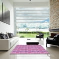 thumbnail image 6 of Ahgly Company Indoor Square Patterned Violet Purple Area Rugs, 8' Square, 6 of 6