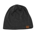 thumbnail image 5 of Confinement Hat All-Match Hedging Cap Plus Velvet Warm Cold Hat Knitted Pile Hat, 5 of 5